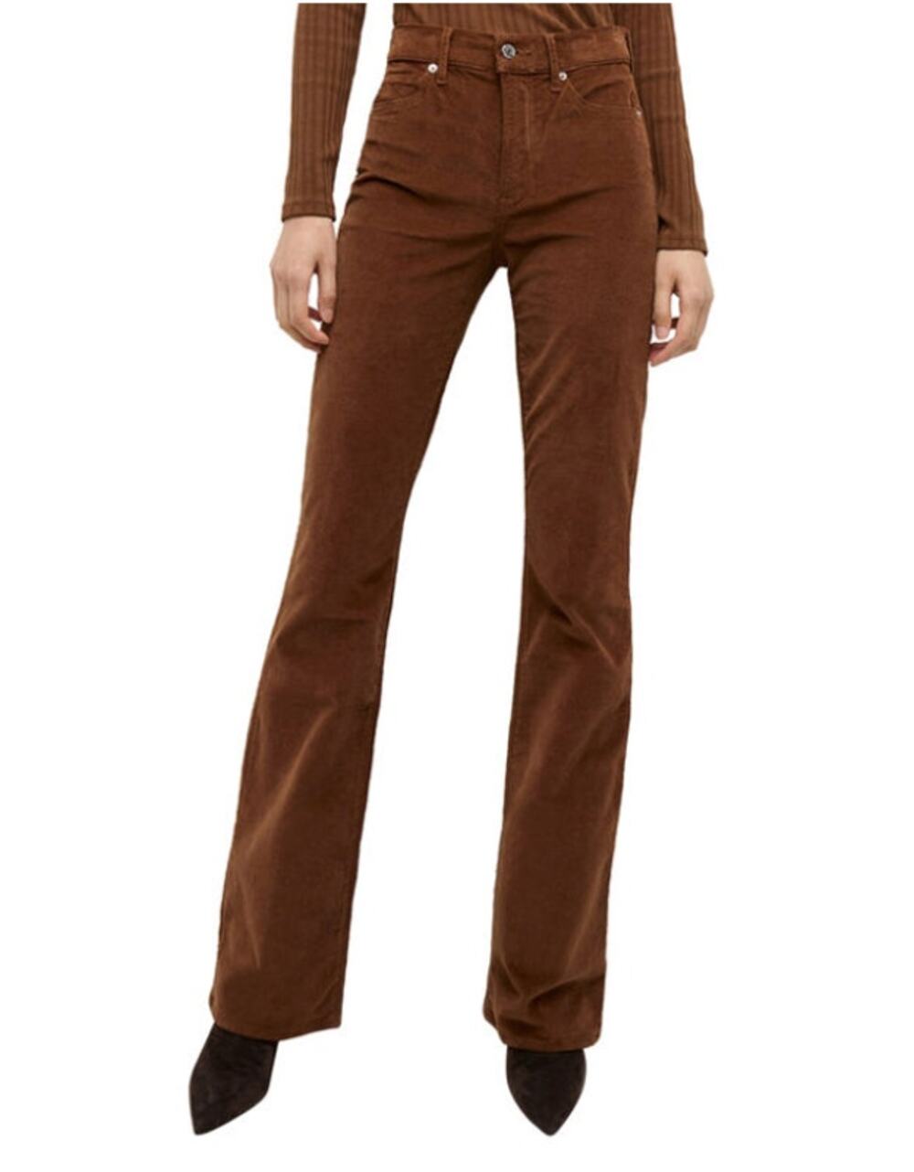 NWT Veronica Beard Cameron High Waist Bootcut Corduroy Jeans Sz 31